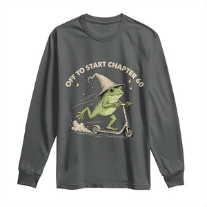60th Birthday Frog Long Sleeve Shirt Funny 60 Year Old Gift