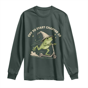 50th Birthday Frog Long Sleeve Shirt Funny 50 Year Old Gift