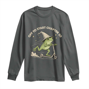 50th Birthday Frog Long Sleeve Shirt Funny 50 Year Old Gift