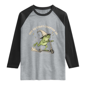 50th Birthday Frog Raglan Shirt Funny 50 Year Old Gift