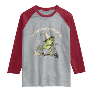 50th Birthday Frog Raglan Shirt Funny 50 Year Old Gift