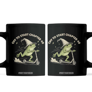40th Birthday Frog Coffee Mug Funny 40 Year Old Gift