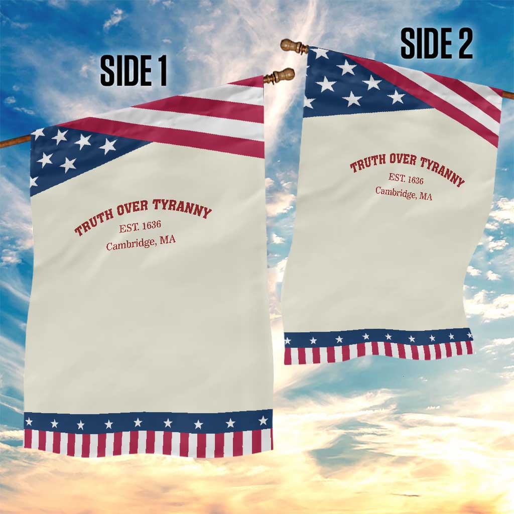 Truth Over Tyranny Garden Flag Protect Higher Education Academic Independence TS10 Print Your Wear