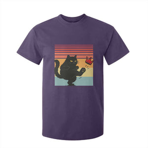 No Kings Black Cat T Shirt For Kid Funny Kitten Social Justice TS10 Purple Print Your Wear