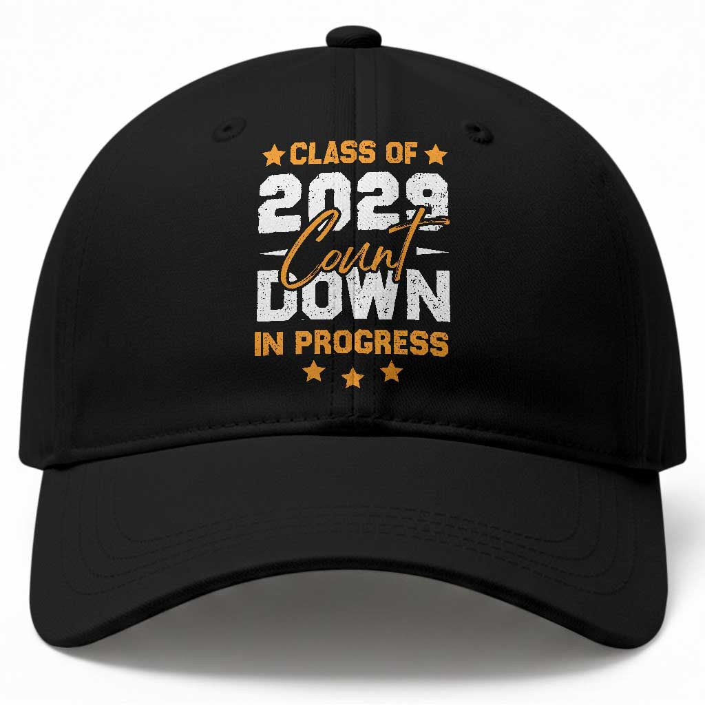 Class Of 2029 Count Down Graduating Baseball Cap TS10 Print Your Wear