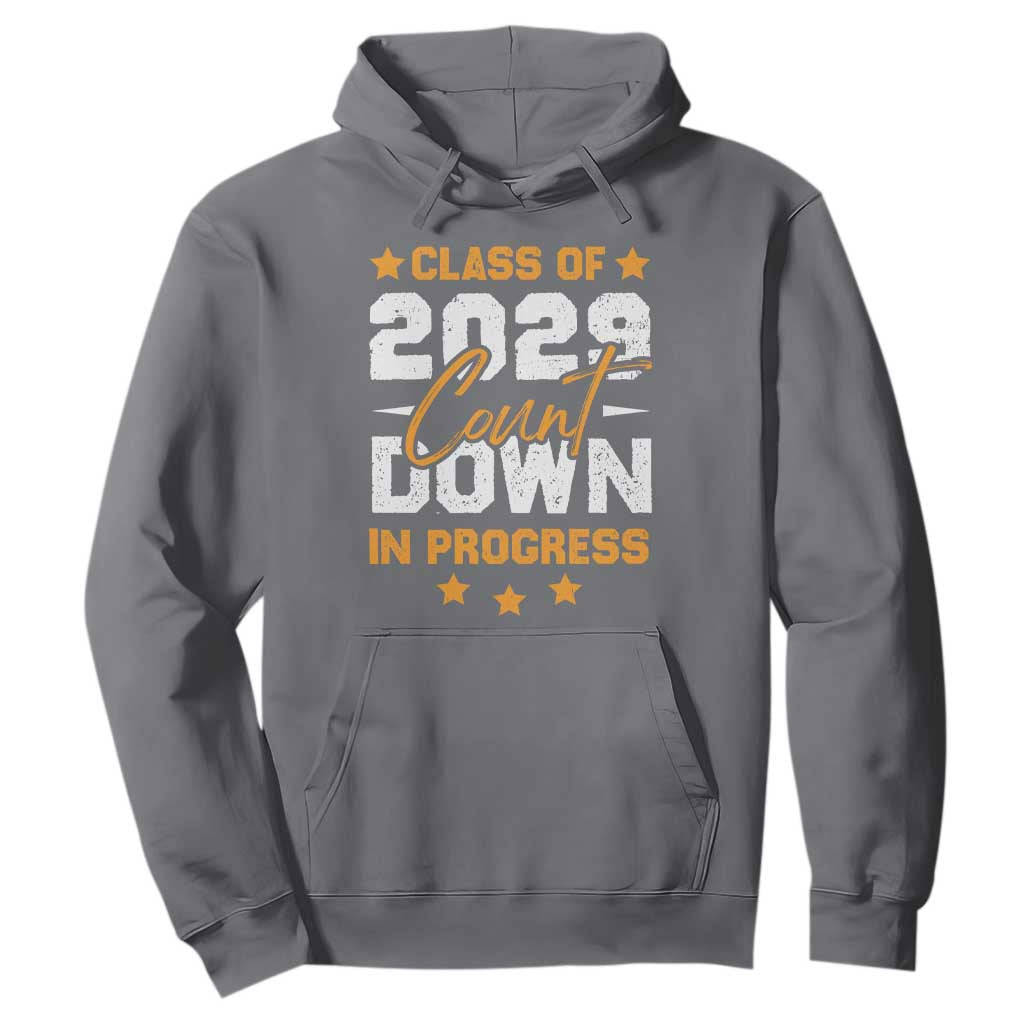 Class Of 2029 Count Down Graduating Hoodie TS10 Charcoal Print Your Wear