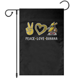 Funny Love Bananas Garden Flag Cute Banana Gifts TS10 Black Print Your Wear