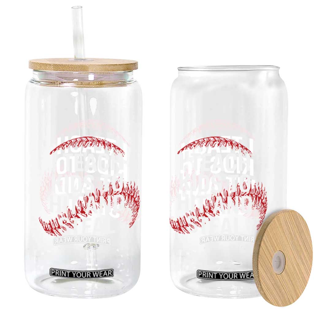 Baseball Coach Glass Can I Teach Kids To Hit And Steal TS10 Print Your Wear