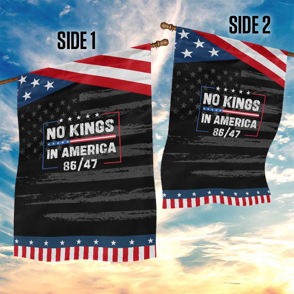 No Kings in America Garden Flag 86 47 Impeach 47 TS10 Print Your Wear