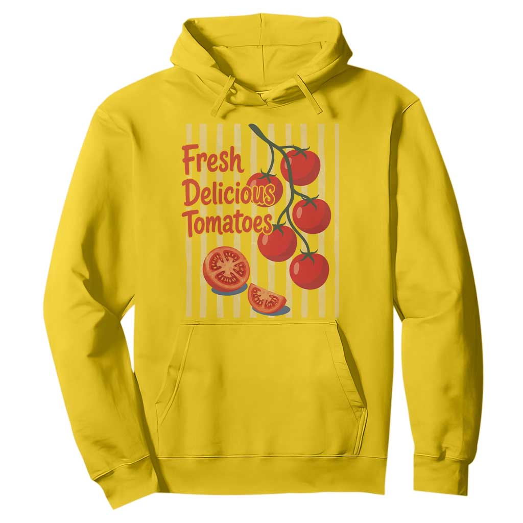 Subtle FDT Hoodie Fresh Delicious Tomatoes Striped Retro Vintage 80s Subtle FDT TS10 Daisy Print Your Wear