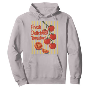 Subtle FDT Hoodie Fresh Delicious Tomatoes Striped Retro Vintage 80s Subtle FDT TS10 Ice Gray Print Your Wear