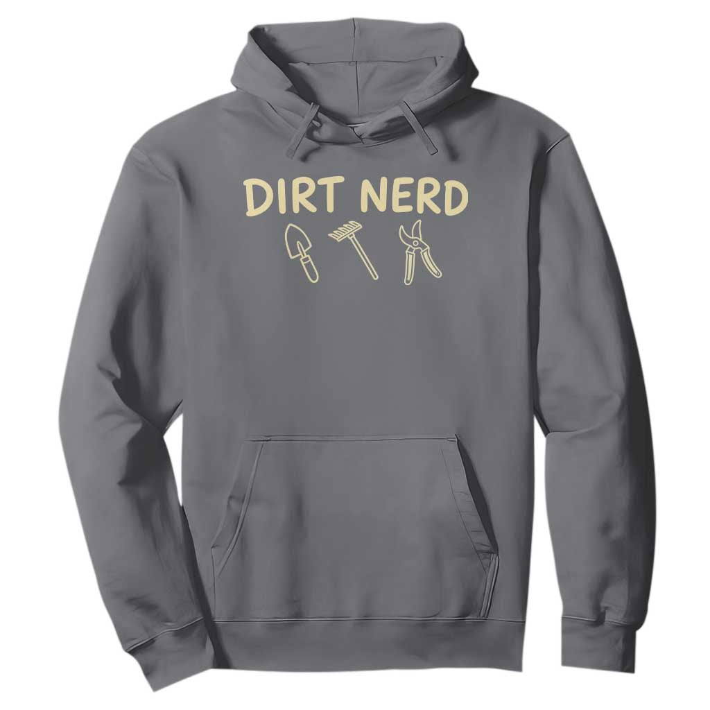 Dirt Nerd Hoodie Funny Gardening Lover Gardener TS10 Charcoal Print Your Wear