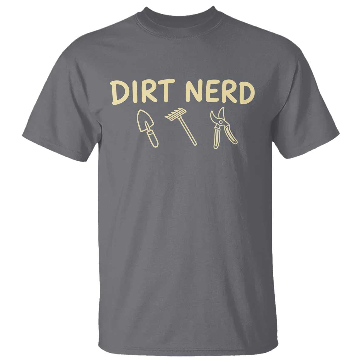 Dirt Nerd T Shirt Funny Gardening Lover Gardener TS10 Charcoal Print Your Wear