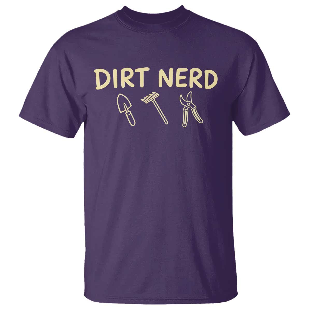 Dirt Nerd T Shirt Funny Gardening Lover Gardener TS10 Purple Print Your Wear