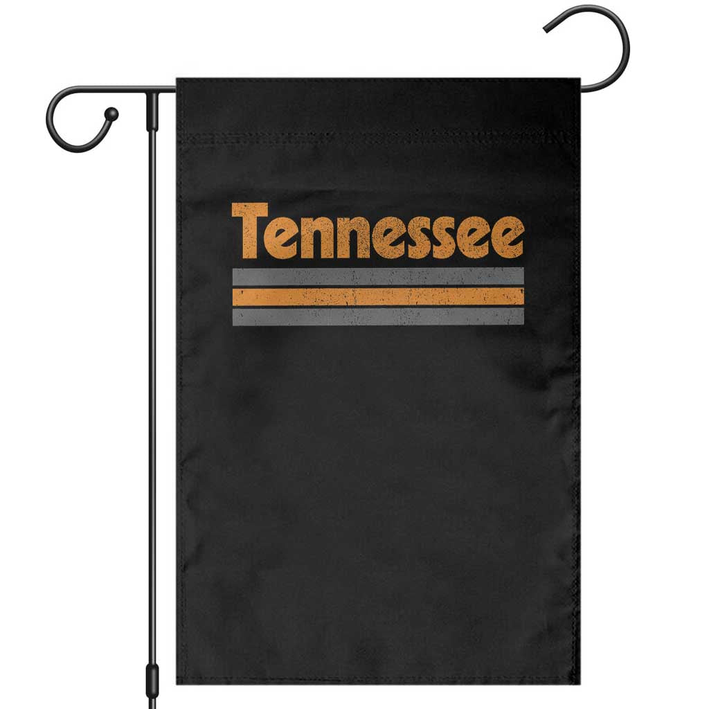 Vintage Tennessee Garden Flag Retro Classic TN Orange Print Retro Three Stripe TS10 Black Print Your Wear