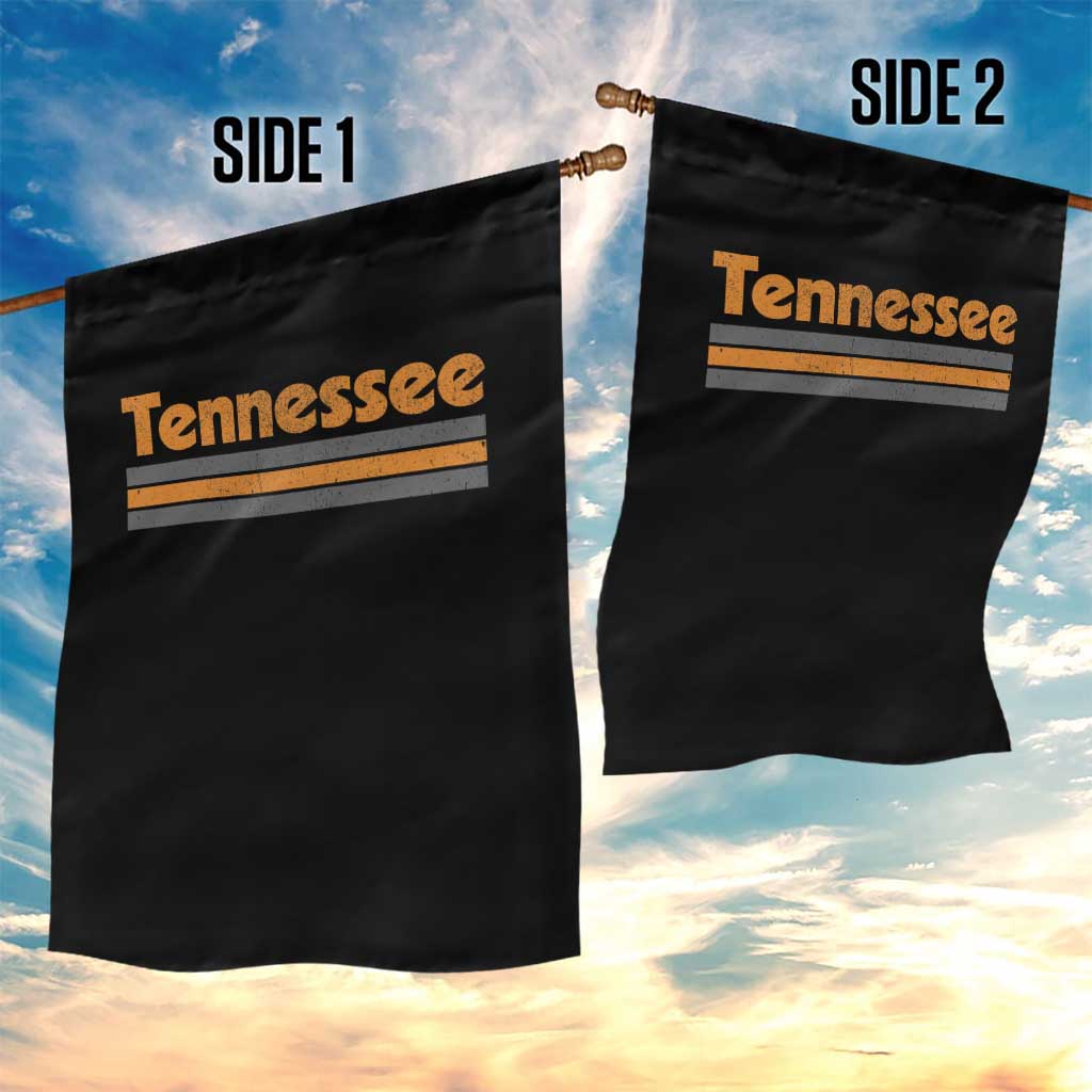 Vintage Tennessee Garden Flag Retro Classic TN Orange Print Retro Three Stripe TS10 Print Your Wear