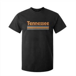 Vintage Tennessee T Shirt For Kid Retro Classic TN Orange Print Retro Three Stripe TS10 Black Print Your Wear