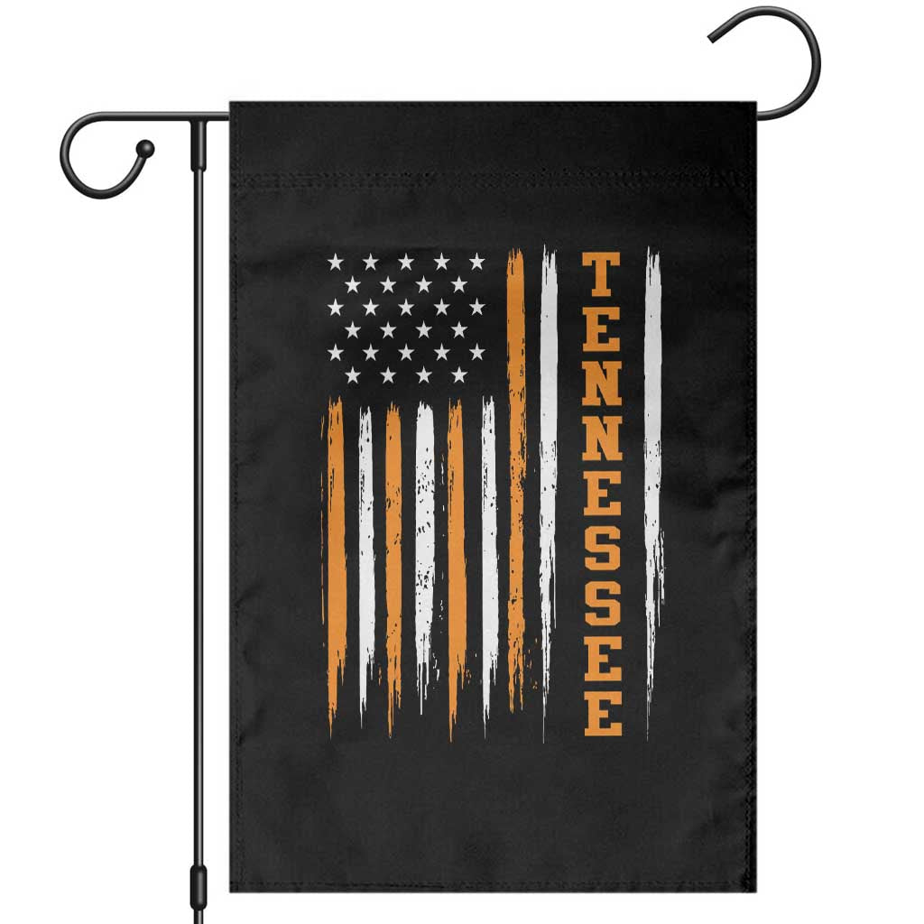Vintage Tennessee Garden Flag Retro Classic TN Orange Print Retro American Flag TS10 Black Print Your Wear