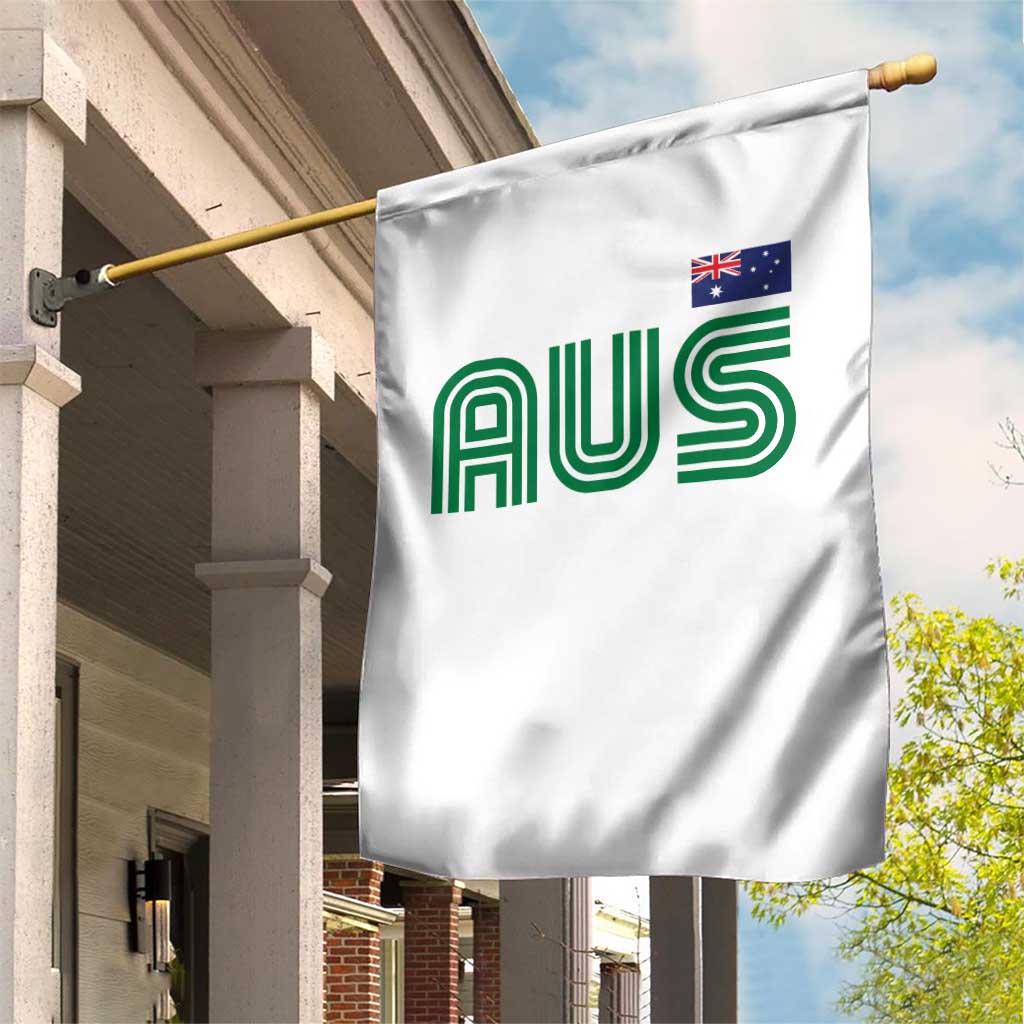 Retro Australia Garden Flag AUS Green Australian Flag Country Pride Graphic TS10 Print Your Wear