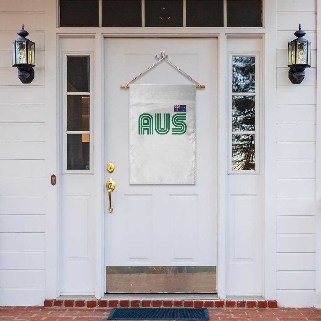 Retro Australia Garden Flag AUS Green Australian Flag Country Pride Graphic TS10 Print Your Wear