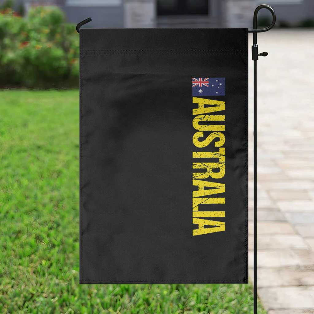 Australia Flag Garden Flag Patriotic Country Pride Vertical Text Graphic TS10 Print Your Wear