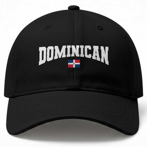 Vintage Dominican Republic Flag Baseball Cap Retro Varsity Caribbean Pride Heritage Gift TS10 Print Your Wear