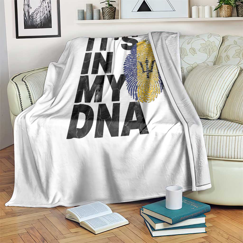It's In My DNA Barbados Barbadian Throw Blanket Pride Heritage Patriotic Gift TS10 Print Your Wear