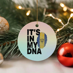 It's In My DNA Barbados Barbadian Ceramic Ornament Pride Heritage Patriotic Gift TS10 1pc Pastel Print Your Wear