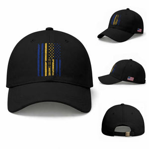 Barbados American Flag Baseball Cap Distressed Barbadian Pride Patriotic Heritage Gift TS10 Baseball Cap Universal Fit Black Print Your Wear
