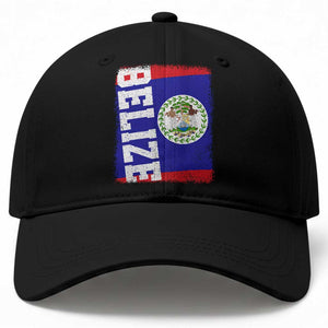 Vintage Belize Baseball Cap Distressed Flag Central American Pride Heritage Gift TS10 Print Your Wear