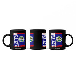 Vintage Belize Coffee Mug Distressed Flag Central American Pride Heritage Gift TS10 Print Your Wear