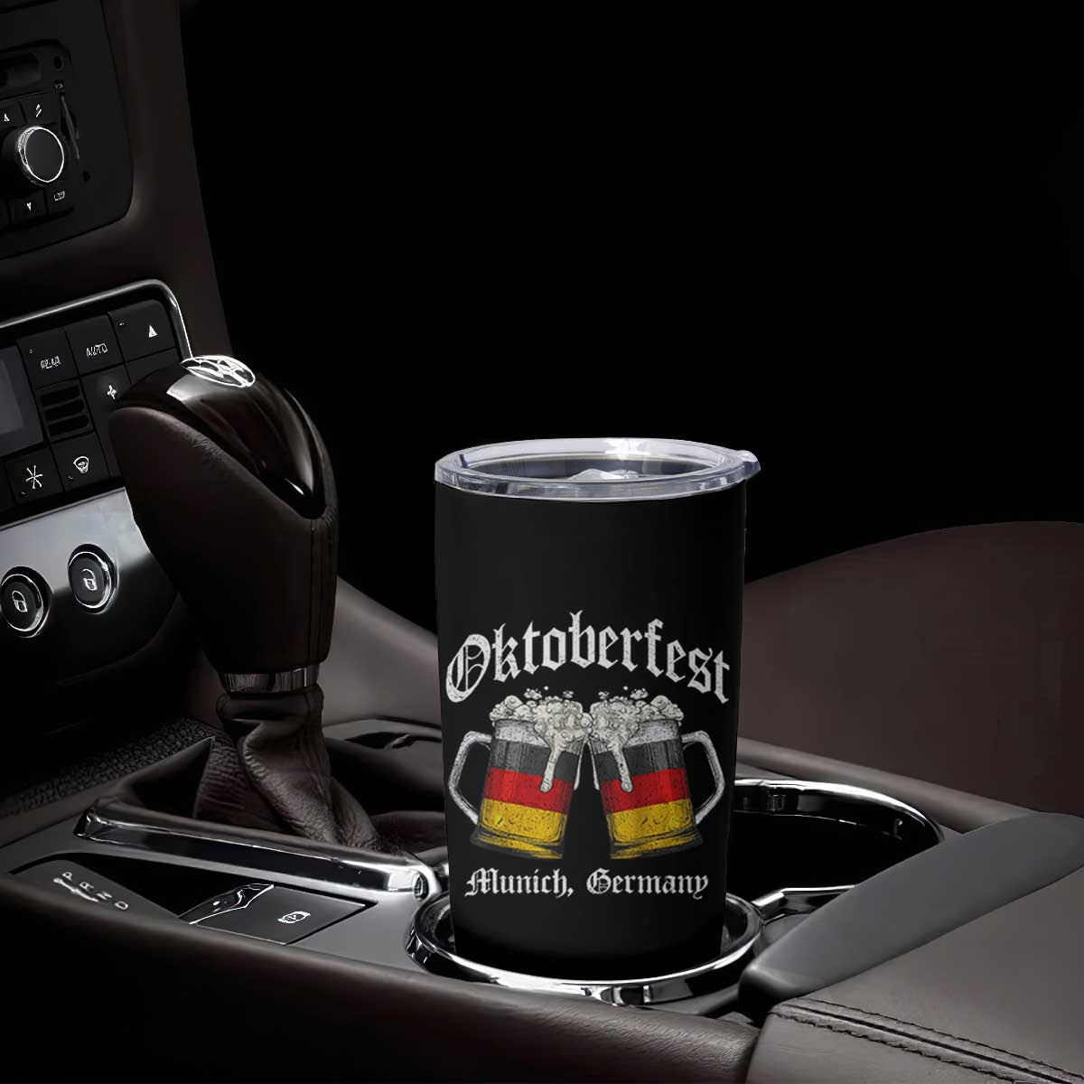 Vintage Oktoberfest Munich Tumbler Cup Prost Beer Germany Flag Drinking TS10 Print Your Wear