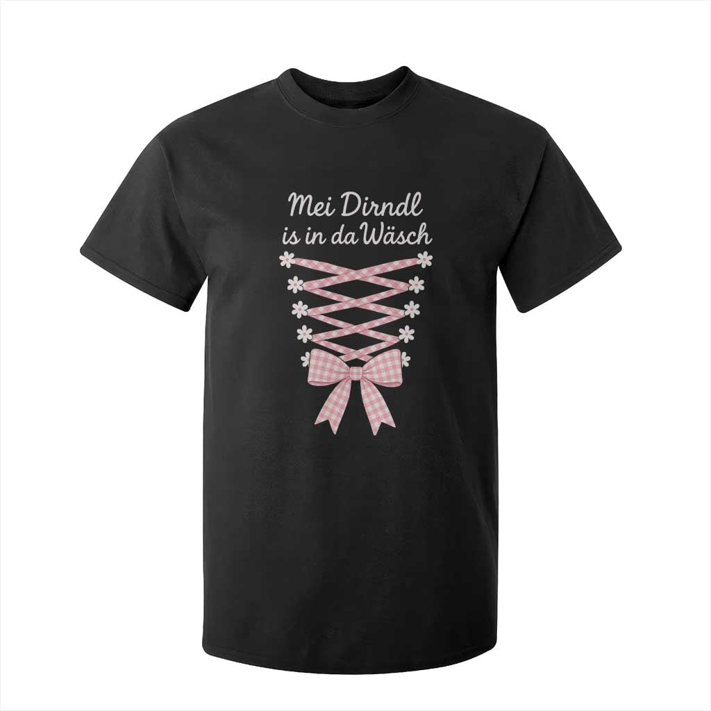 Oktoberfest Dirndl Costume T Shirt For Kid Funny German Bavarian Octoberfest Festival TS10 Black Print Your Wear