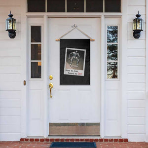 Knights Meme Garden Flag Born to Jest Forced to Joust TS10 Print Your Wear
