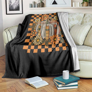 Book Pumpkin Throw Blanket Fall Halloween Book Lover Bookish Gift TS10 Print Your Wear