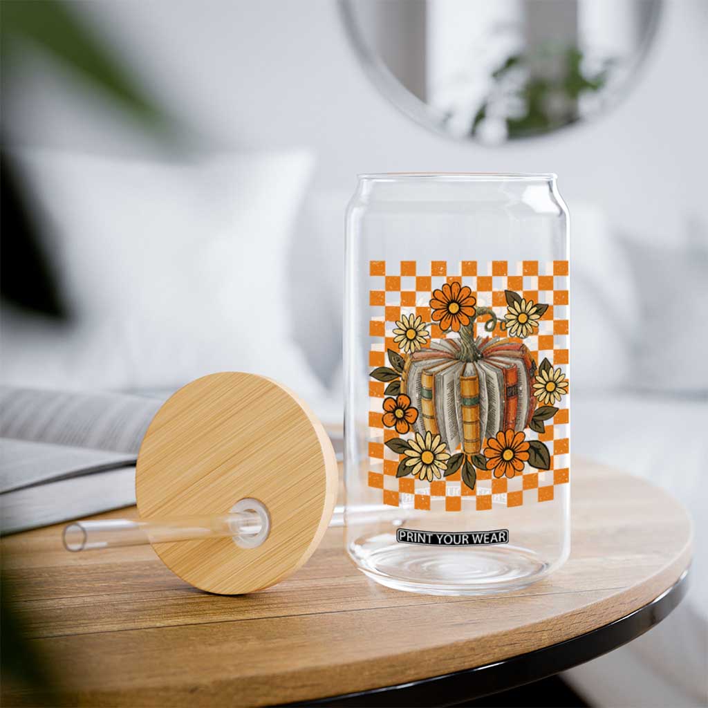 Book Pumpkin Glass Can Fall Halloween Book Lover Bookish Gift TS10 Print Your Wear