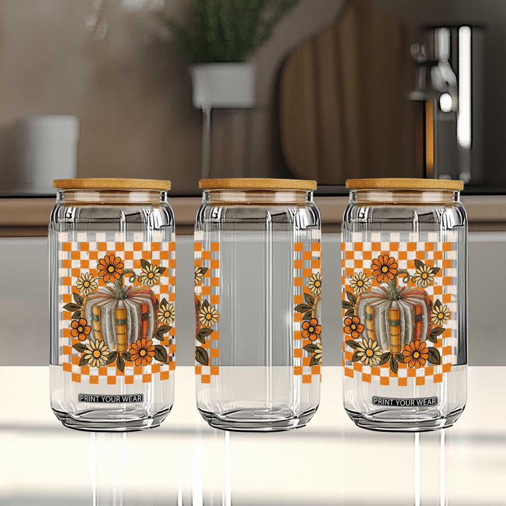 Book Pumpkin Glass Can Fall Halloween Book Lover Bookish Gift TS10 Print Your Wear
