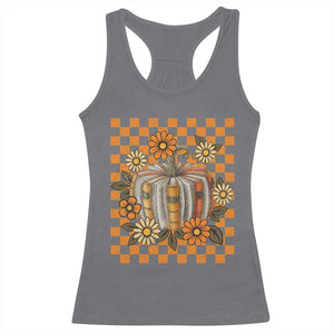Book Pumpkin Racerback Tank Top Fall Halloween Book Lover Bookish Gift TS10 Charcoal Print Your Wear