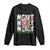 Merry Christmas Santa Long Sleeve Shirt Dabbing Santa Xmas Lights TS10 Black Print Your Wear