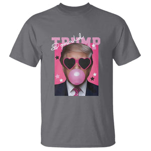 Funny Trump 2024 T Shirt Pink Bubble Gum TS10 Charcoal Print Your Wear