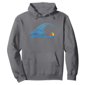 Blue Wave Cat Ladies For Kamala Harris Donald Trump 2024 Hoodie TS10 Charcoal Print Your Wear