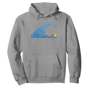 Blue Wave Cat Ladies For Kamala Harris Donald Trump 2024 Hoodie TS10 Sport Gray Print Your Wear