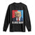 Cat Trump 2024 Long Sleeve Shirt 9 Lives Baby TS10 Black Print Your Wear