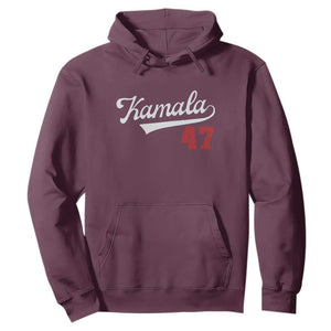 Kamala Harris 47th US President America 2024 Election Hoodie TS10 Maroon Print Your Wear