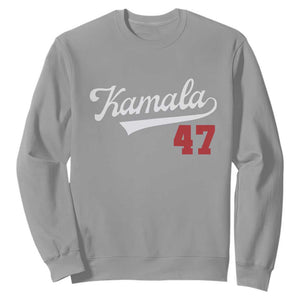 Kamala Harris 47th US President America 2024 Election Sweatshirt TS10 Sport Gray Print Your Wear