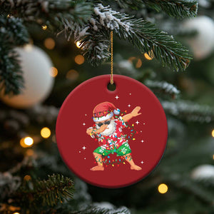 Funny Christmas Ornament Dabbing Santa Boys Girls Men Xmas Dab Kid TS10 Print Your Wear