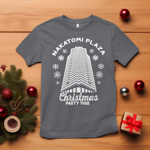 Nakatomi Plaza Christmas Party 1988 Classic T Shirt Xmas Gift TS10 Charcoal Print Your Wear