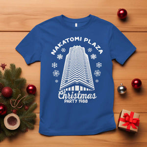 Nakatomi Plaza Christmas Party 1988 Classic T Shirt Xmas Gift TS10 Royal Blue Print Your Wear