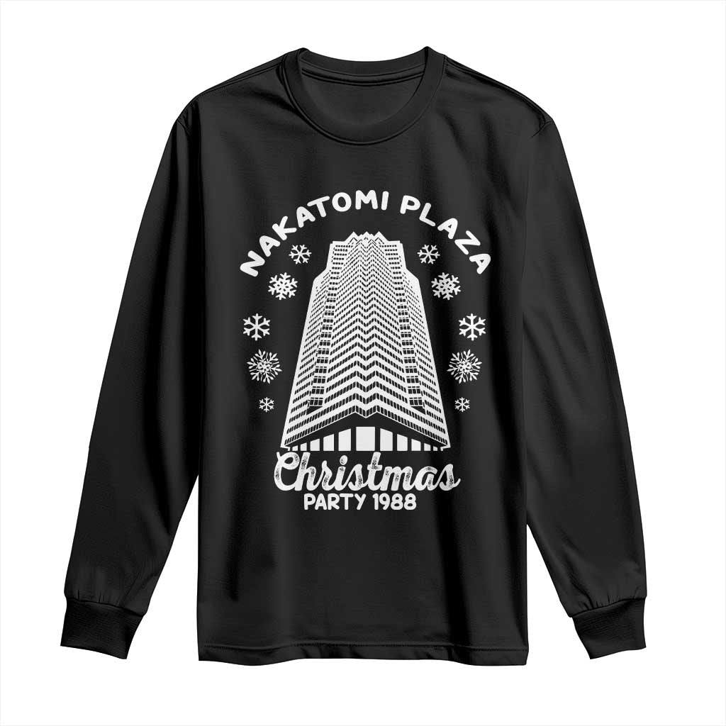 Nakatomi Plaza Christmas Party 1988 Classic Long Sleeve Shirt Xmas Gift TS10 Black Print Your Wear