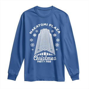 Nakatomi Plaza Christmas Party 1988 Classic Long Sleeve Shirt Xmas Gift TS10 Royal Blue Print Your Wear